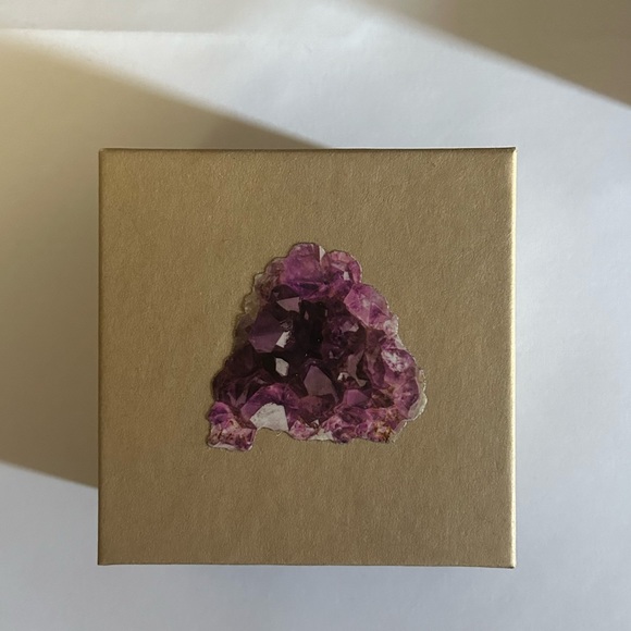 NIB Crystal Cactus Audrey Kitching Amethyst  Necklace - Picture 3 of 5